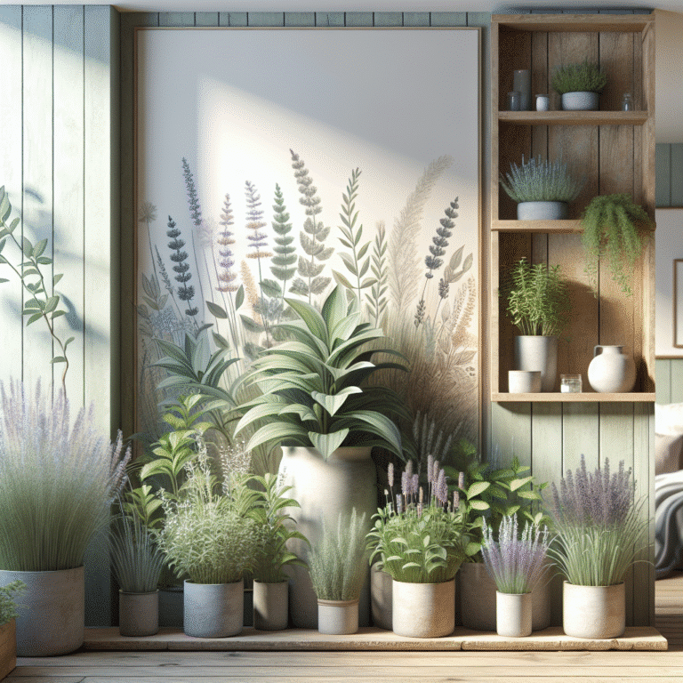 indoor herbs for stress relief and sleep