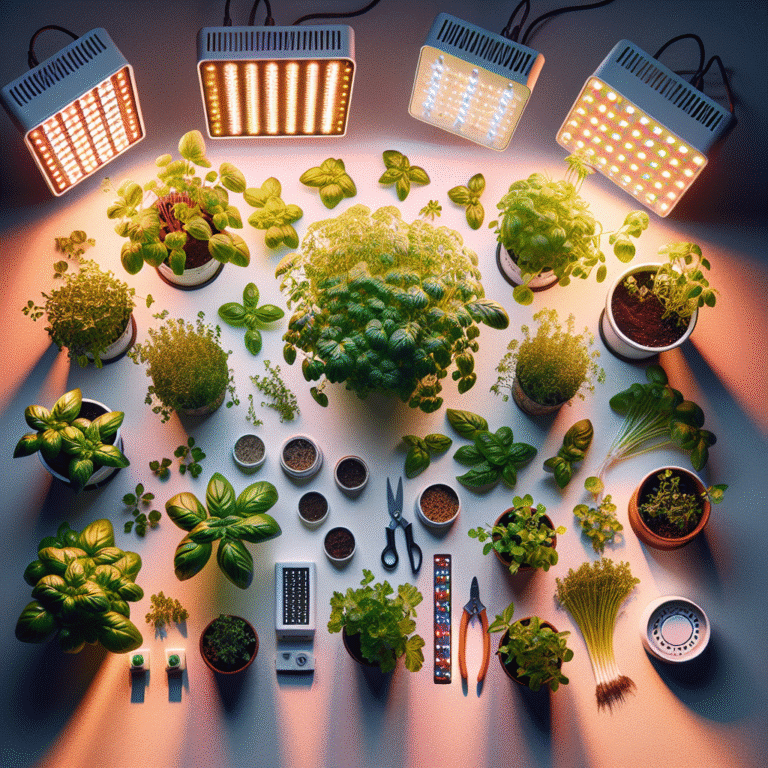 the best grow lights to consider for your indoor herb garden