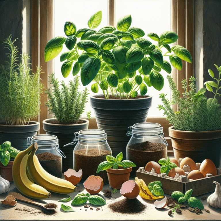 natural ways to fertilize your indoor herbs for better yield