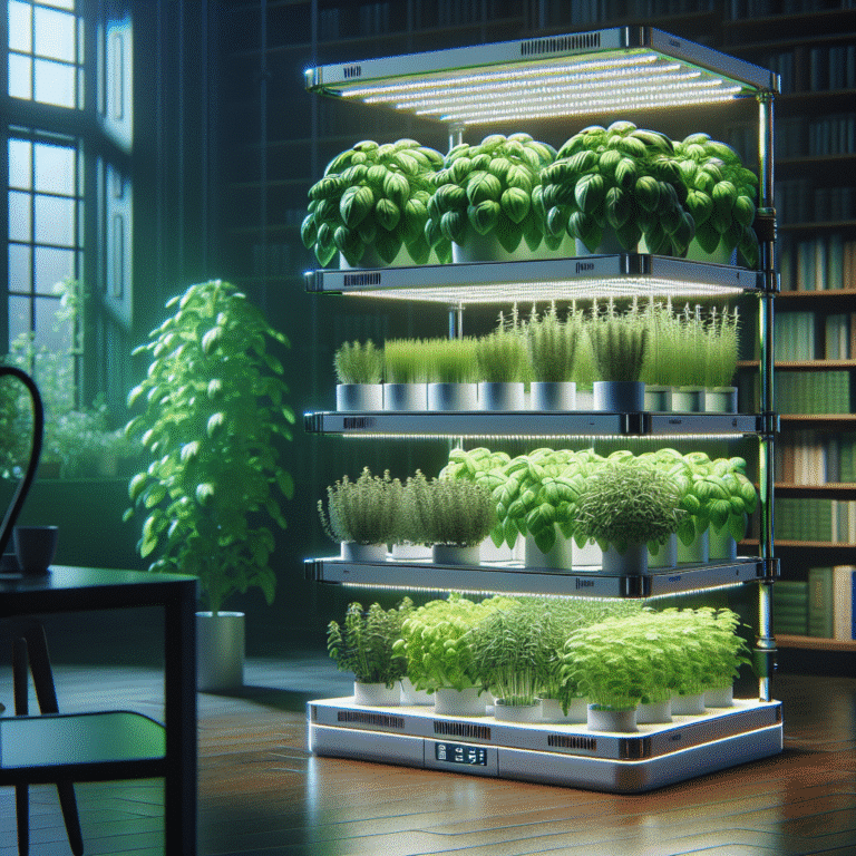 hydroponic systems for indoor herb growing