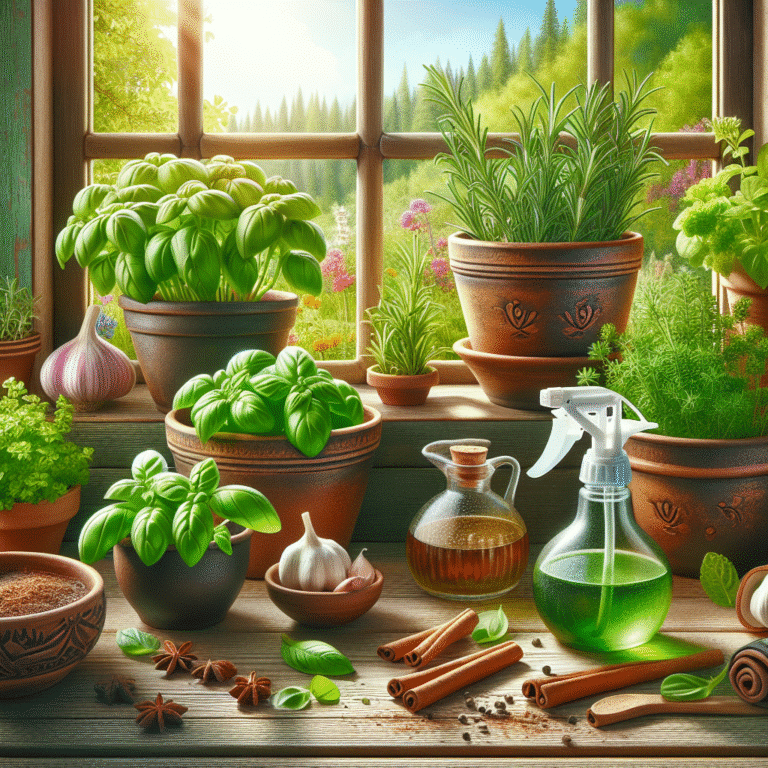 DIY organic pest control for indoor herbs