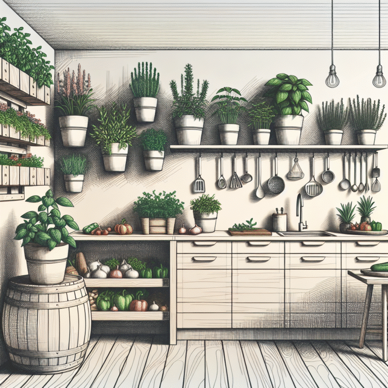 vertical gardening ideas for small kitchens