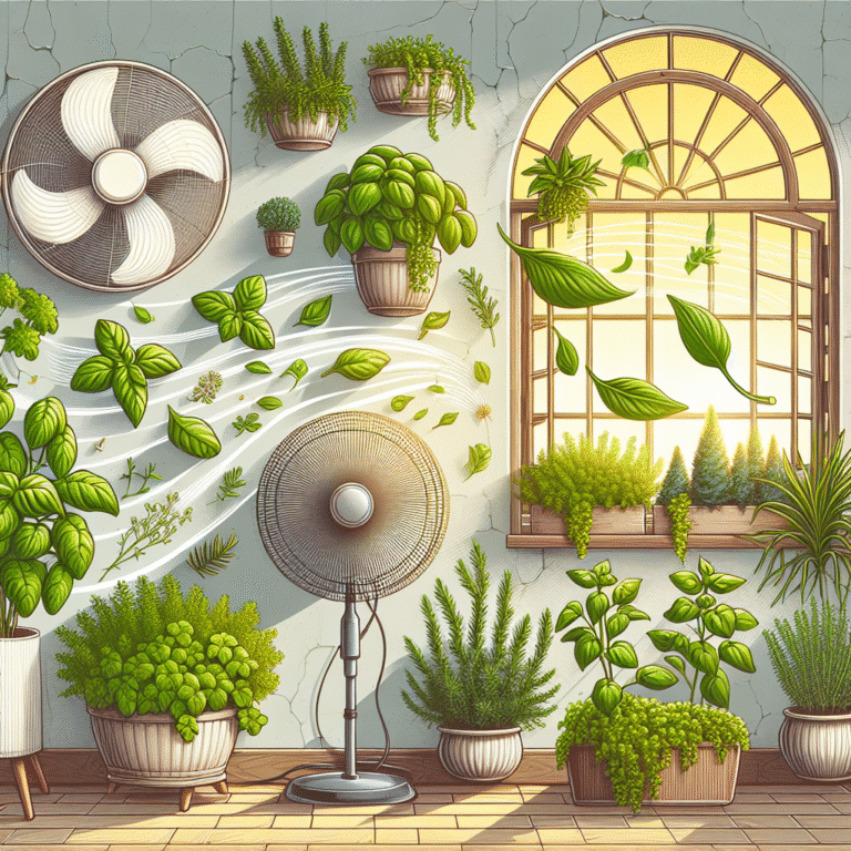 how to improve airflow for indoor herbs