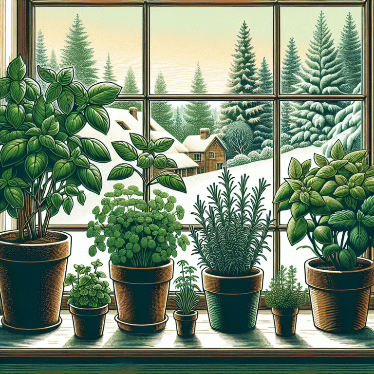 tips for growing herbs indoors in winter