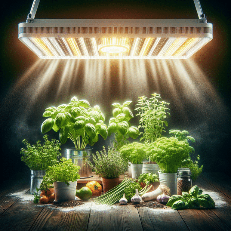 best grow lights for indoor herb gardens