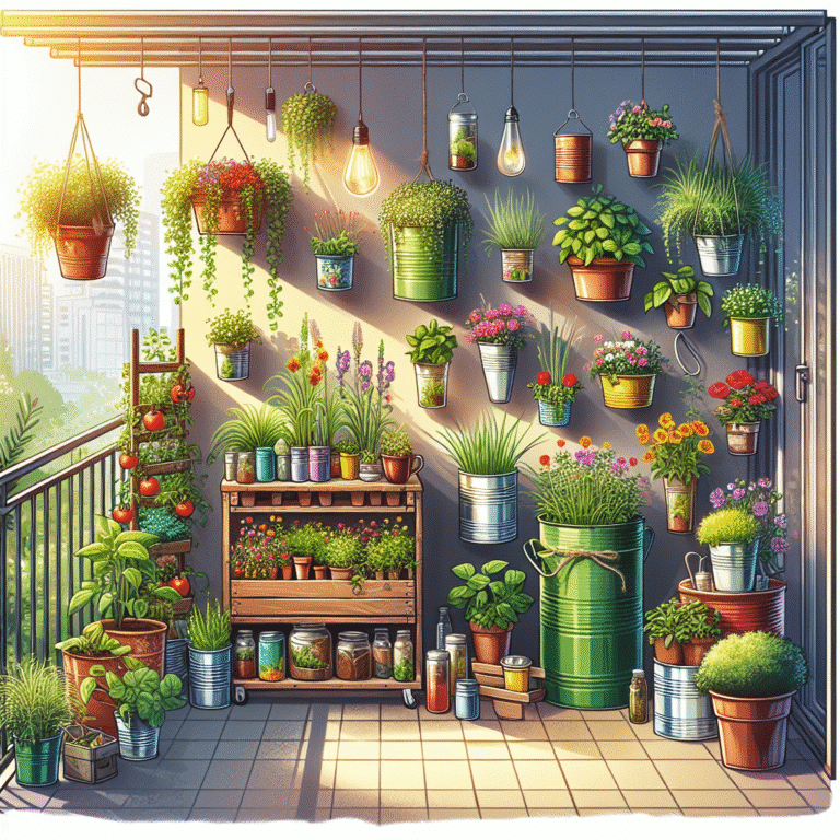 container gardening hacks for tiny spaces