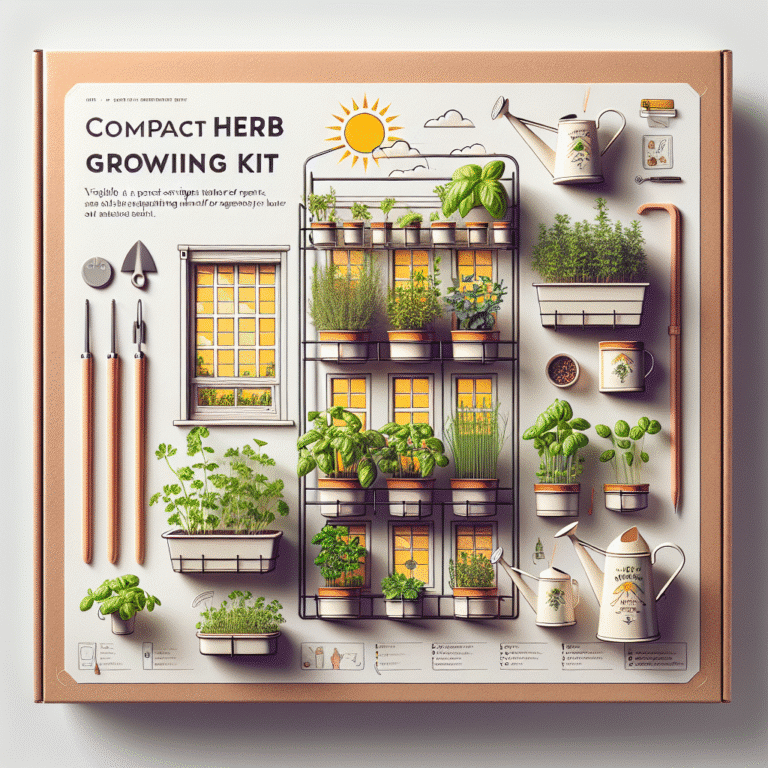 compact herb growing kits for apartments