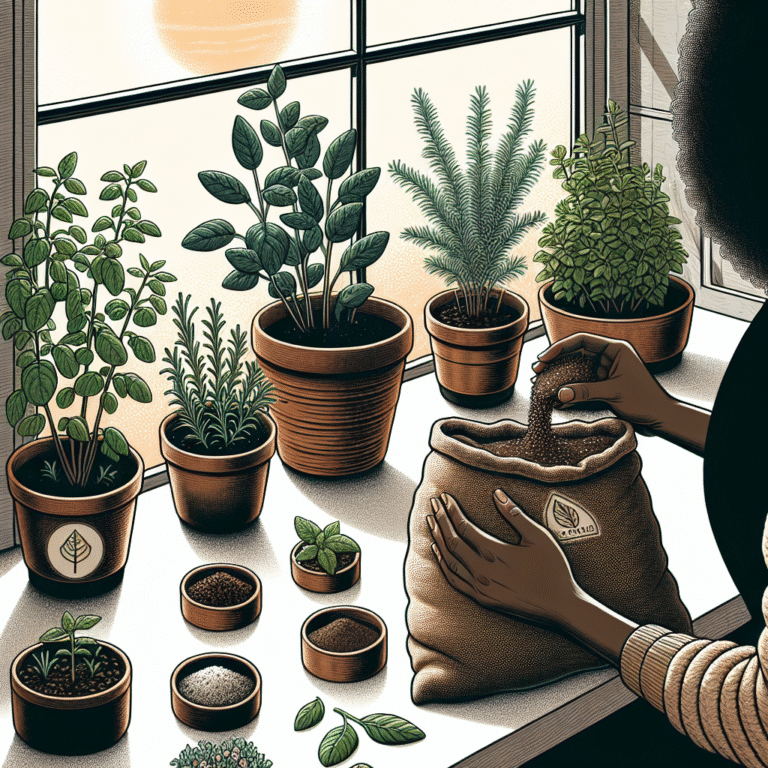 fertilizing indoor herbs naturally