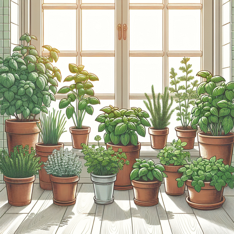 best herbs to grow indoors for year-round harvest