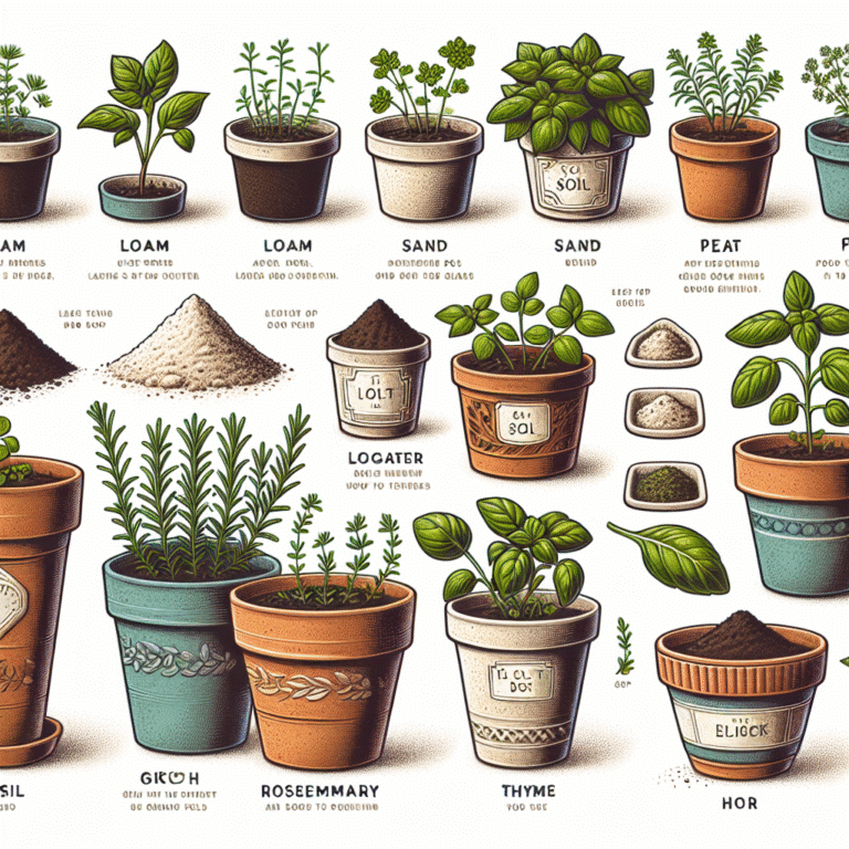 best soil and pots combination for herbs