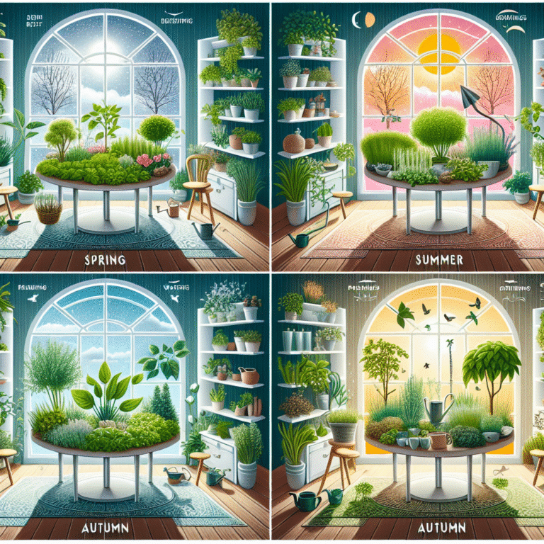 seasonal care tips for indoor herb gardens