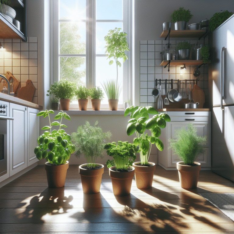 fast growing herbs for apartment kitchens