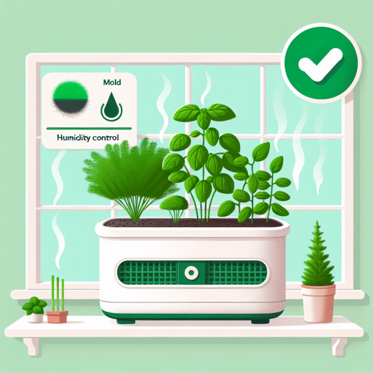 preventing mold in indoor herb planters