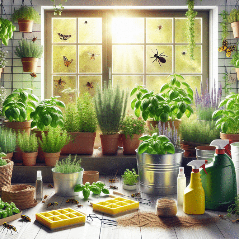how to effectively prevent pests in your indoor herb garden