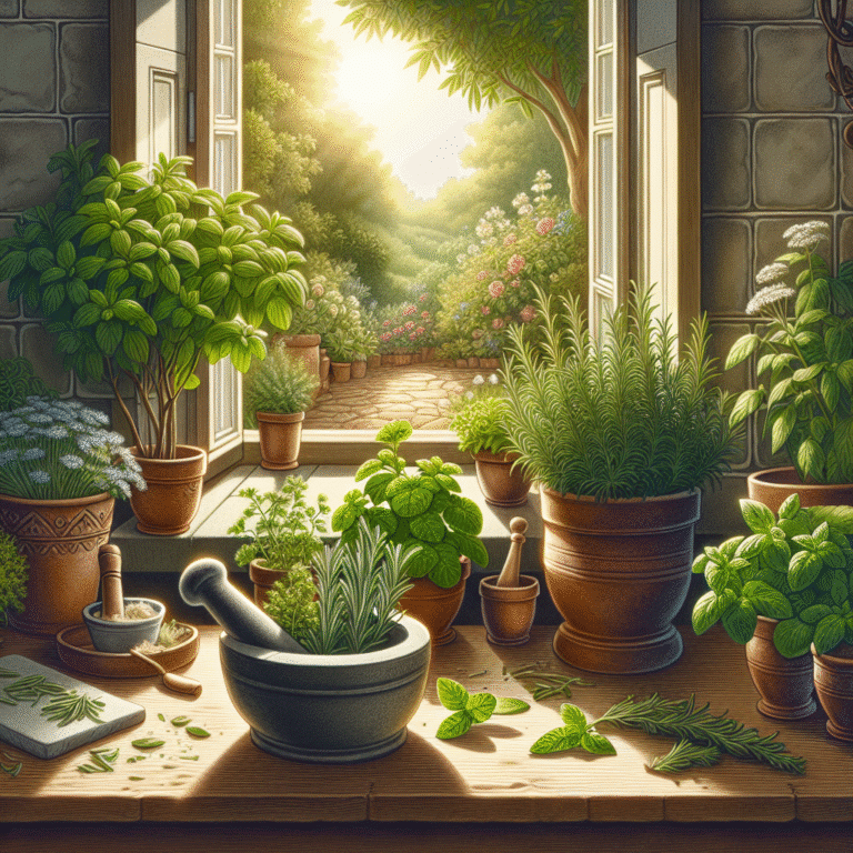 indoor herbs for natural home remedies